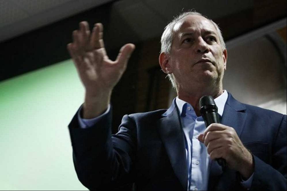 Ciro Gomes é o terceiro colocado nas pesquisas eleitorais, atrás de Lula e Bolsonaro