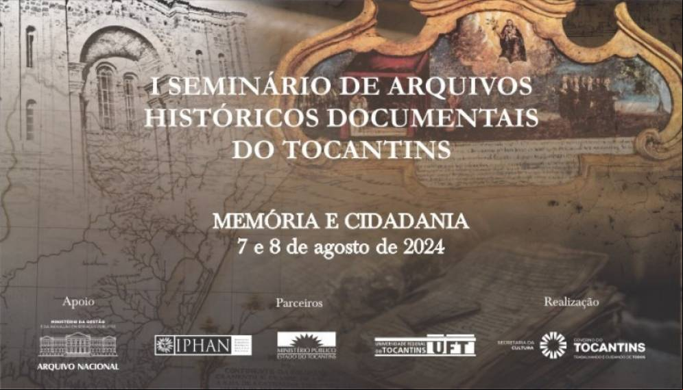 O evento será realizado no Auditório da Reitoria da Universidade Federal do Tocantins, campus de Palmas