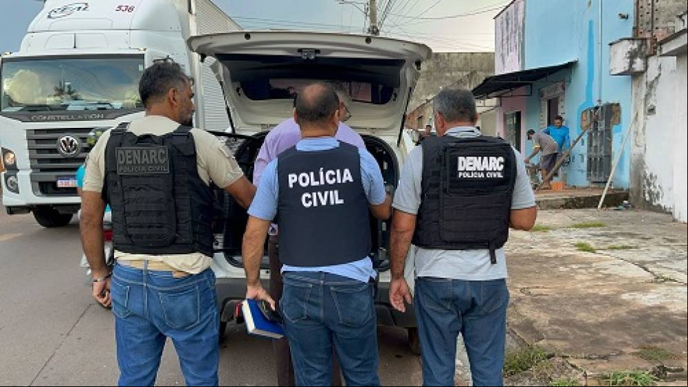 Sugestão legenda - Investigado residia em Araguaína há pelo menos um ano